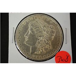 1884 Silver Morgan $1