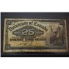 Image 1 : 1900 Canada 25 Cents Foreign Bank Note