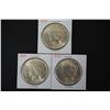 Image 1 : 1925 Peace $1; Lot of 3