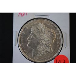 1921 Silver Morgan $1; UNC