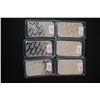 Image 2 : Johnson Matthey Assayers & Refiners Silver Ingot; .999 Fine Silver 1 Oz.; Lot of 5