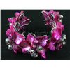 Image 2 : 329.95CTW RASPBERRY SHERBET MOTHER OF PEARL BRACELET PH