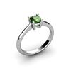 Image 1 : Tourmaline 0.45ctw Ring 14kt White Gold