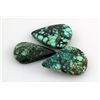 Image 1 : Turquoise 134.50ctw Pear Cut Loose Gemstone