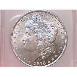 1878 7/8 TF Morgan Dollar MS63 ICG