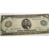 Image 1 : 1914 $5 Federal Reserve Note, VF