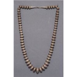 NAVAJO SILVER NECKLACE