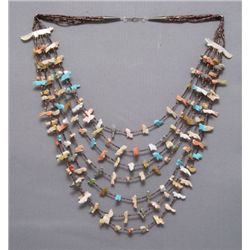 PUEBLO FETISH NECKLACE