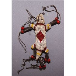 SIOUX BEADED FETISH