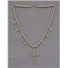 Image 1 : PUEBLO SILVER CROSS NECKLACE