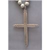 Image 4 : PUEBLO SILVER CROSS NECKLACE