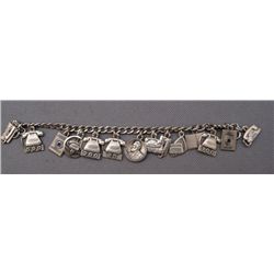 SILVER CHARM BRACELET