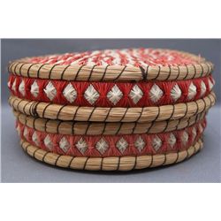 BIRCH BARK QUILLED CONTAINER