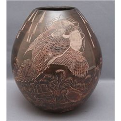 SANTA CLARA POTTERY JAR