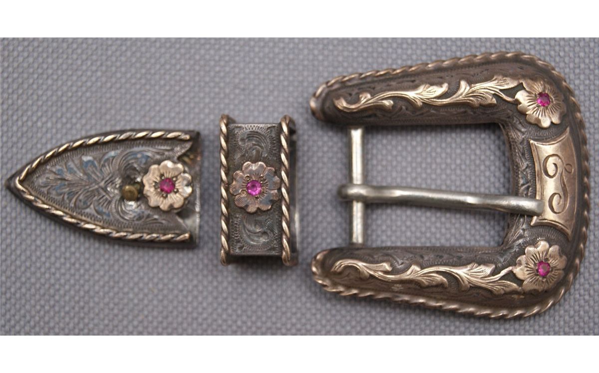 Western Ranger Steel Set WESTERN RANGER BUCKLE SET