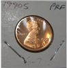 Image 1 : 1990-S LINCOLN CENT RED BOOK VALUE IS $5.00 *RARE KEY DATE PROOF HIGH GRADE*!!