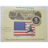 Image 1 : FRANKLIN D. ROOSEVELT $100 LIBERIA MYSTIC STAMP *RARE MINT S/S STAMP IN ORIGINAL PROTECTOR*!!