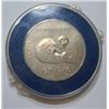 Image 1 : 1965 GT-7/6 PROJECT GEMINI II SILVER COMMEMORATIVE COIN *RARE HIGH GRADE - LOVELL/SCHIRRA*!!