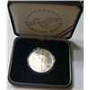 Image 2 : 2004 SILVER EAGLE 1OZ .999 SILVER COIN *RARE PROOF HIGH GRADE IN VERY NICE DISPLAY CASE*!!