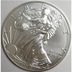 2012 AMERICAN SILVER EAGLE, GEM BU