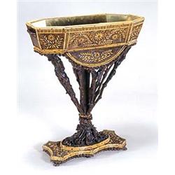 A late 19th century jardiniere in Adironda...