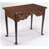 Image 1 : A mahogany side table in George II style,...