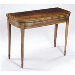 An early 19th century rosewood and sycamor...