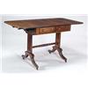 Image 1 : A George IV mahogany sofa table, the recta...