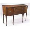 Image 1 : A late 19th century mahogany and satinwood...