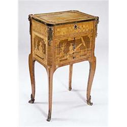 A late 18th century French kingwood and ma...