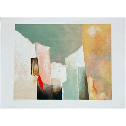 Claude Gaveau, Open Window, Signed Lithograph