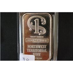 NWT Mint Silver Ingot; .999 Fine Silver 1 Oz.