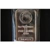 Image 1 : Silver ingot; 999+ Fine Silver 1 Oz.; "Made In The USA"