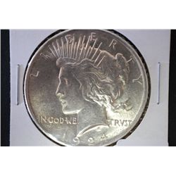 1924 Peace $1; AU