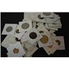 Image 2 : World Coins; Various Dates & Denominations; Worked in 2x2s; Lot of 50