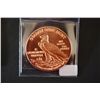 Image 2 : Golden State Mint Copper Round; .999 Fine Copper 1 Oz.; "1929 Indian Chief"
