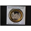 Image 1 : MGM Grand Las Vegas NV Limited Edition Two-Tone $10 Gaming Token; .999 Fine Silver .60% Oz. ASW