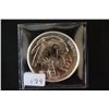 Image 1 : Silver Round; .999 Fine Silver 1 Oz.; "Buffalo Nickel"