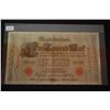Image 1 : 1910 German 1,000 Finfausend Mark Foreign Bank Note