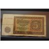 Image 1 : 1948 German 5 Funf Deutsche Mark Foreign Bank Note