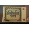 Image 2 : 1922 German 5,000 Funftaufend Mark Foreign Bank Note