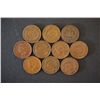 Image 2 : Indian Head One Cent; Various Dates & Conditions; Lot of 10