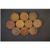 Image 1 : Indian Head One Cent; Various Dates & Conditions; Lot of 10