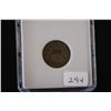 Image 1 : 1869 Shield Nickel; MCPCG Graded EF40