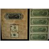 Image 2 : 2003-A US Federal Reserve Note $2; San Francisco CA Reserve; Lot of 4; Uncut Bills