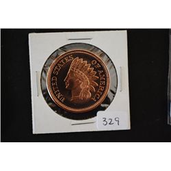 Golden State Mint Copper Round; .999 Fine Copper 1/2 Oz.; "Indian Head"