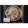 Image 1 : Silver Round; .999 Fine Silver 1 Oz.; "Buffalo Nickel"