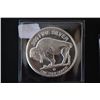 Image 2 : Silver Round; .999 Fine Silver 1 Oz.; "Buffalo Nickel"