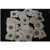 Image 1 : Foreign Coin; Various Dates & Denominations; Worked in 2x2 Squares; Lot of 50