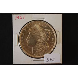 1921 Silver Morgan $1